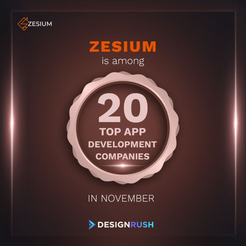 We are among the 20 top app development companies in November!